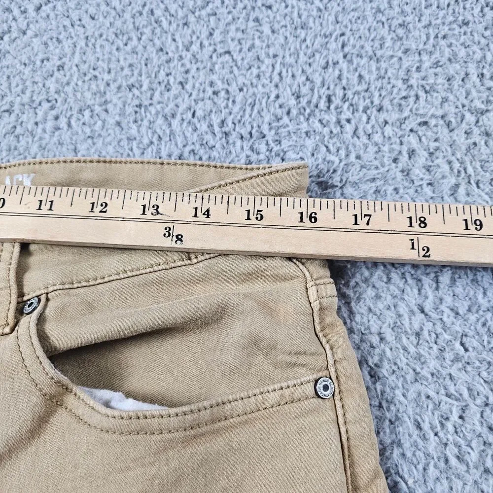 Vintage Genes Black VGB Pants Mens 32x29 Khaki Slim Straight Stretch Casual
